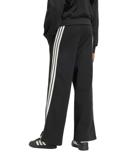 adidas Women's 3-Stripes Wide Pants - Black/Off White