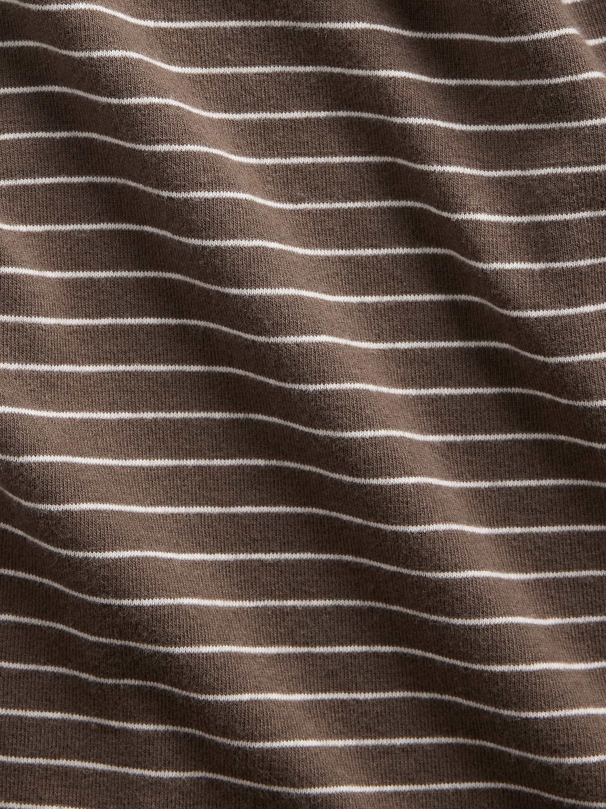 Modern Crewneck T-Shirt - Brown stripe