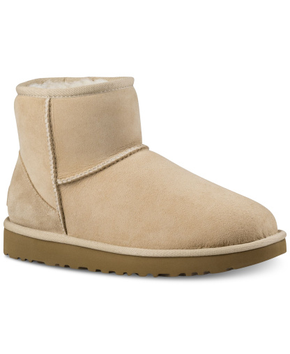 UGG® Women's Classic II Pull-On Mini Booties - Sand