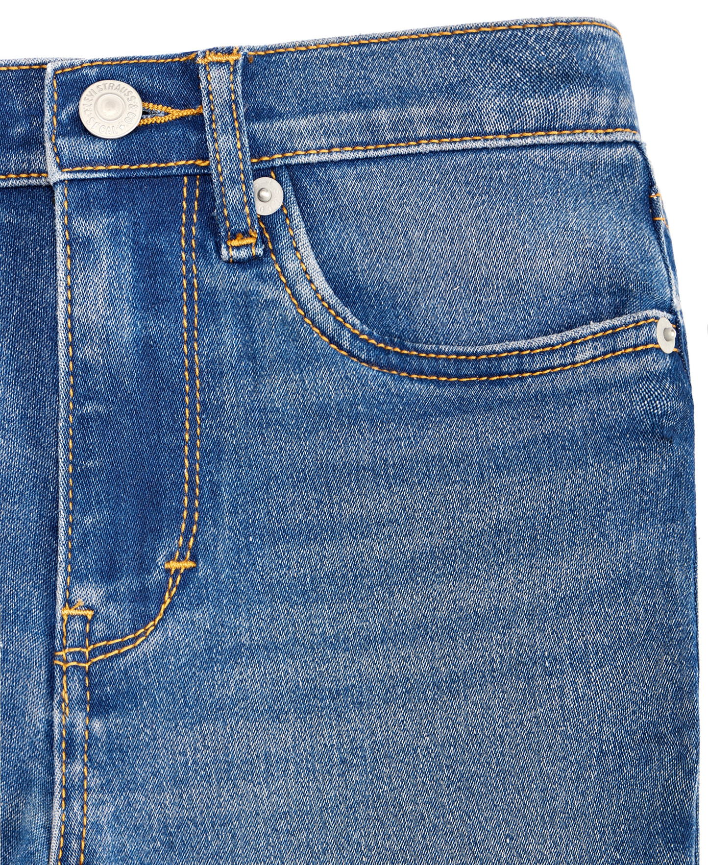 Levi's Girls' 7-16 726 High-Rise Flare Jeans - Double Talk