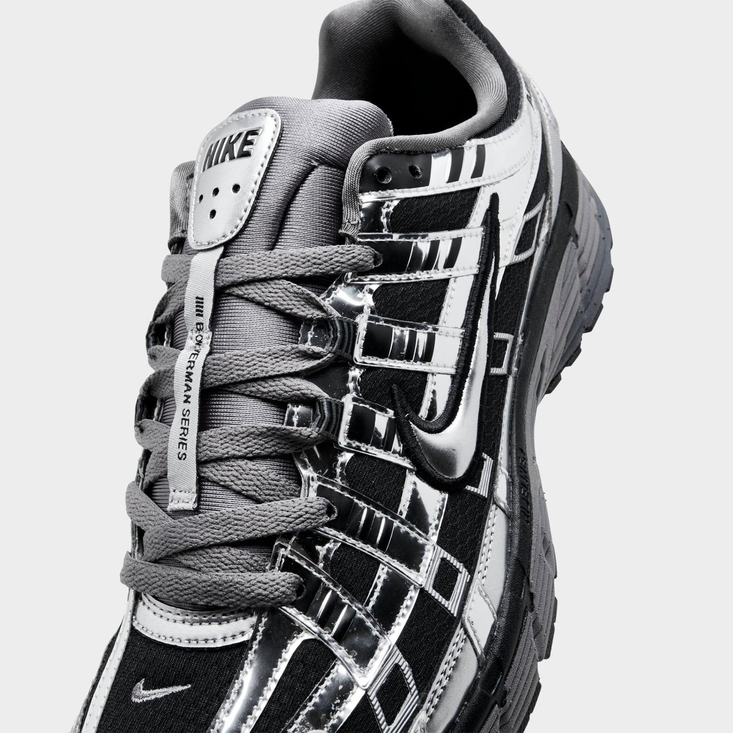 Men's Nithtke P-6000 Casual Shoes - Part 2 - Black/Metallic Silver/Pencil Point - Detail shot