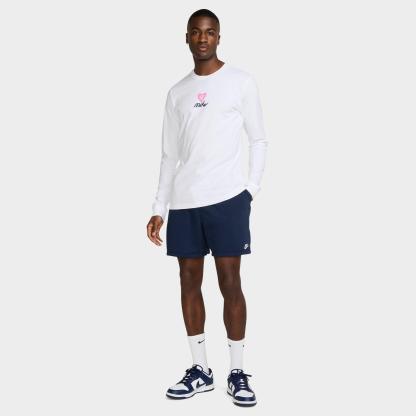 Men's Nithtke Club French Terry Flow Shorts - Obsidian/Obsidian/White