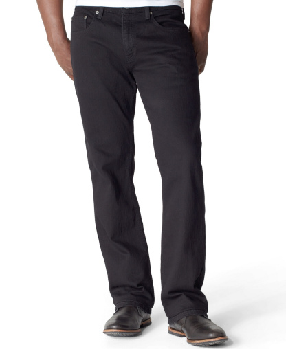 Levi's Men's 559 Relaxed Straight-Fit Stretch Jeans - Black
