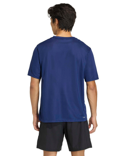 adidas Men's Workout Essential Base Crewneck T-Shirt - Dark Blue