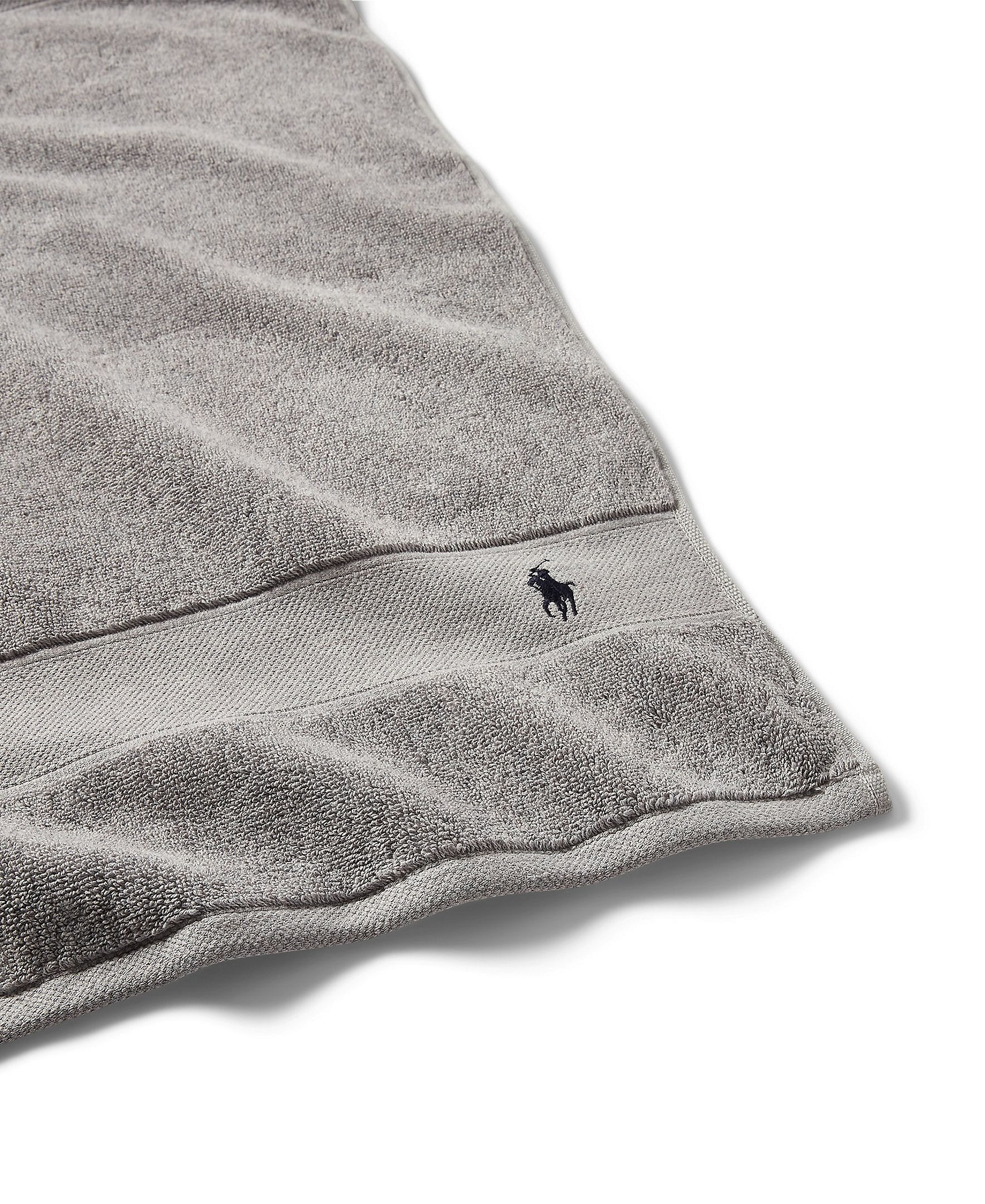 Polo Ralph Lauren Polo Player Cotton Bath Towel, 58" x 30" - Andover Heather