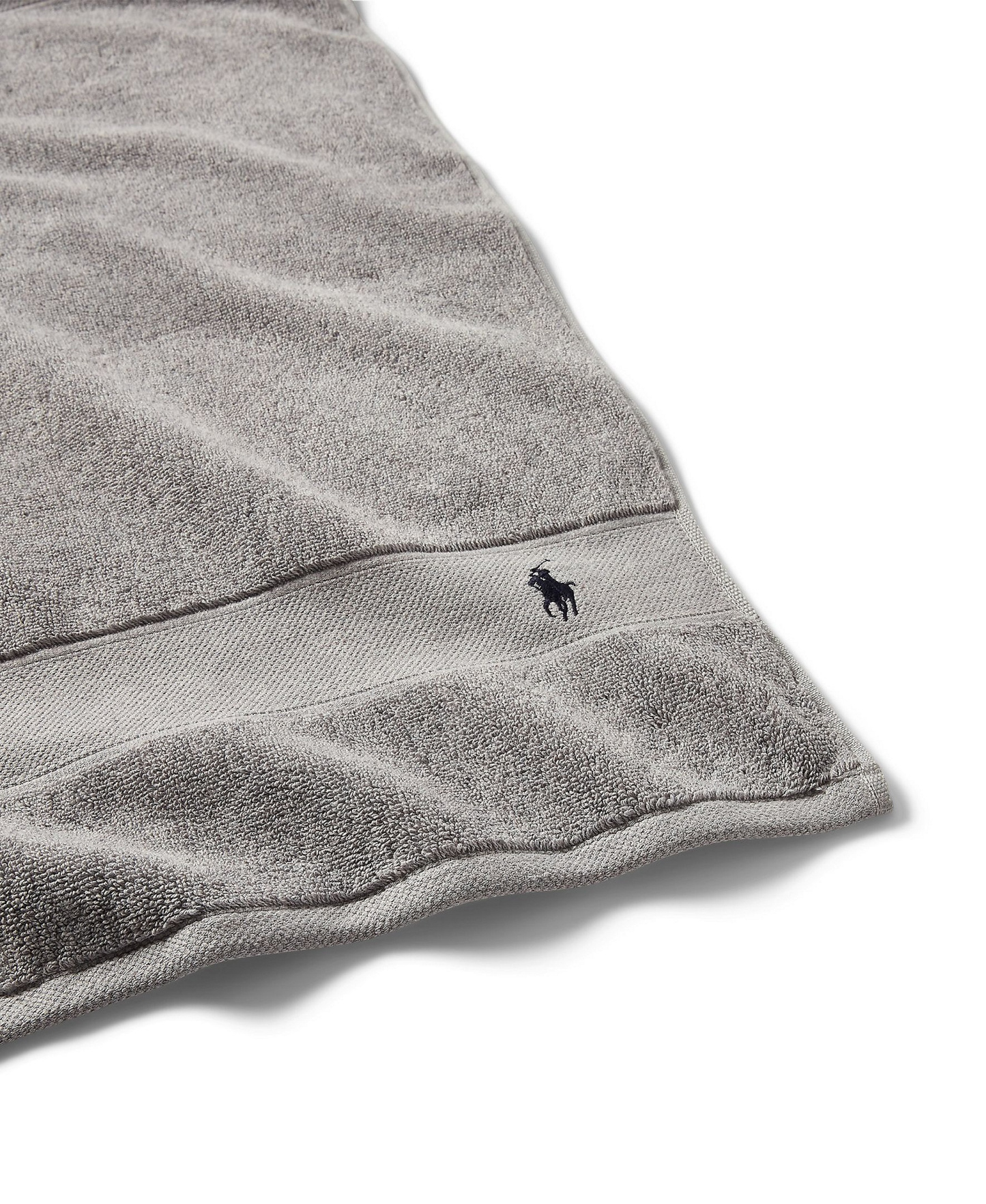 Polo Ralph Lauren Polo Player Cotton Bath Towel, 58" x 30" - Andover Heather