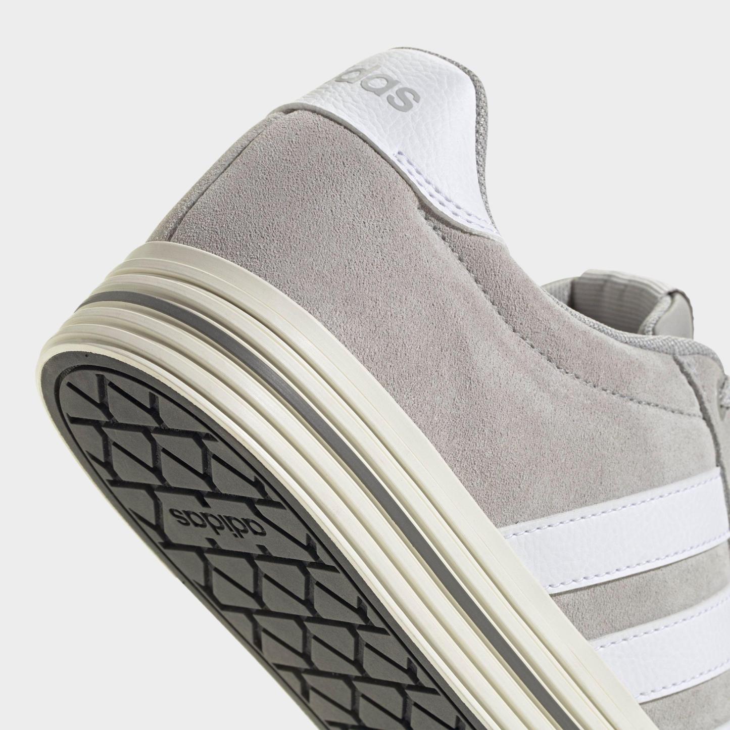 Men's adidas Daily 4.0 Casual Shoes (Big Kids' Sizes Available) - Part 2 - Grey/Cloud White/Off White - Detail shot