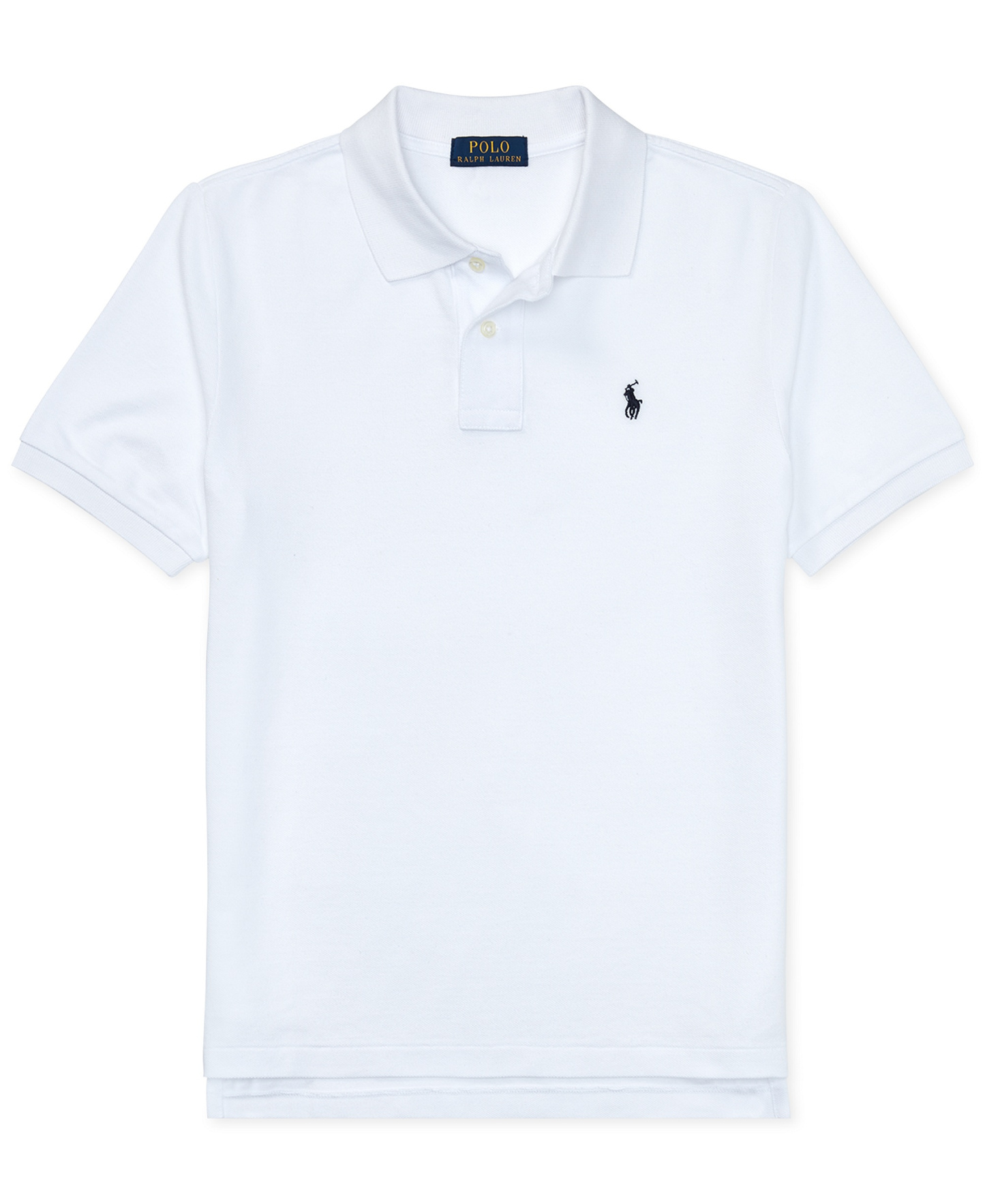 Polo Ralph Lauren 8-20 Boys' Cotton Mesh Logo Polo Shirt - White