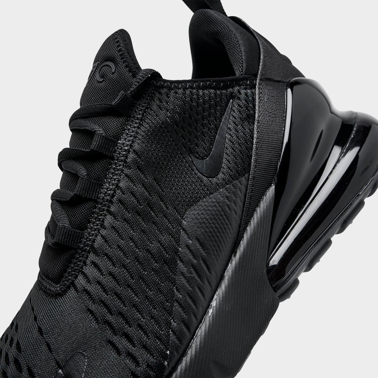 Men's Nithtke Air Max 270 Casual Shoes - Part 1 - Black/Black/Black - Detail shot