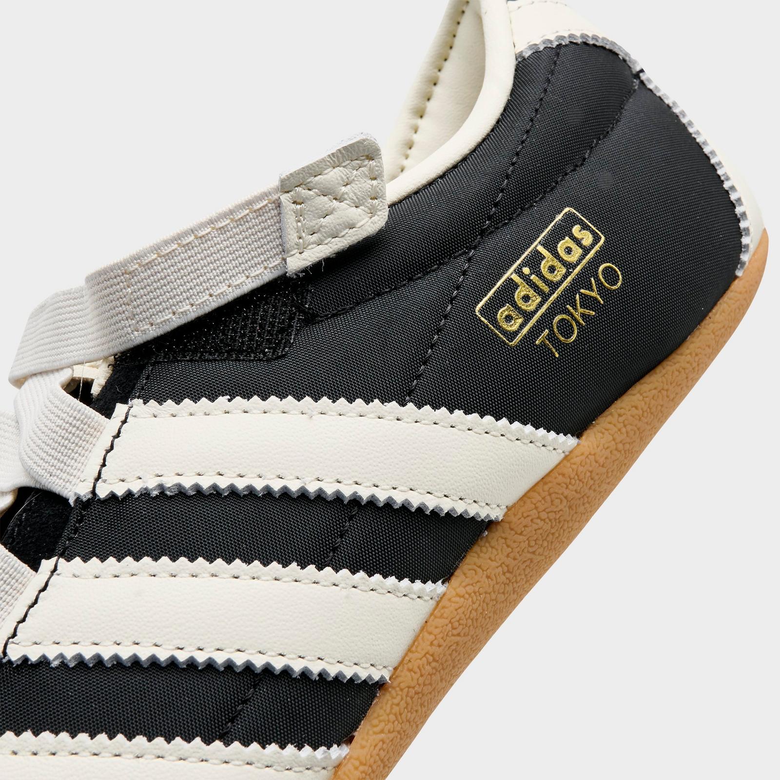 Women's adidas Originals Tokyo MJ Casual Shoes - Core Black/Cream White/Gold Metallic - view 3