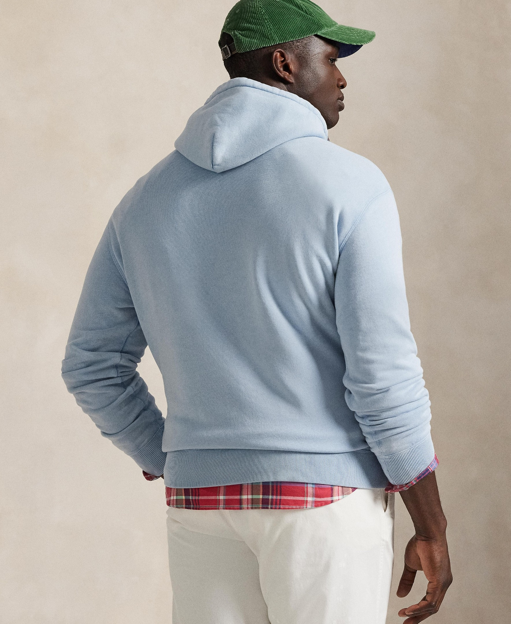 Polo Ralph Lauren Men's Big & Tall Bear Graphic Long-Sleeve Hoodie - Southport Blue/heritage Bear
