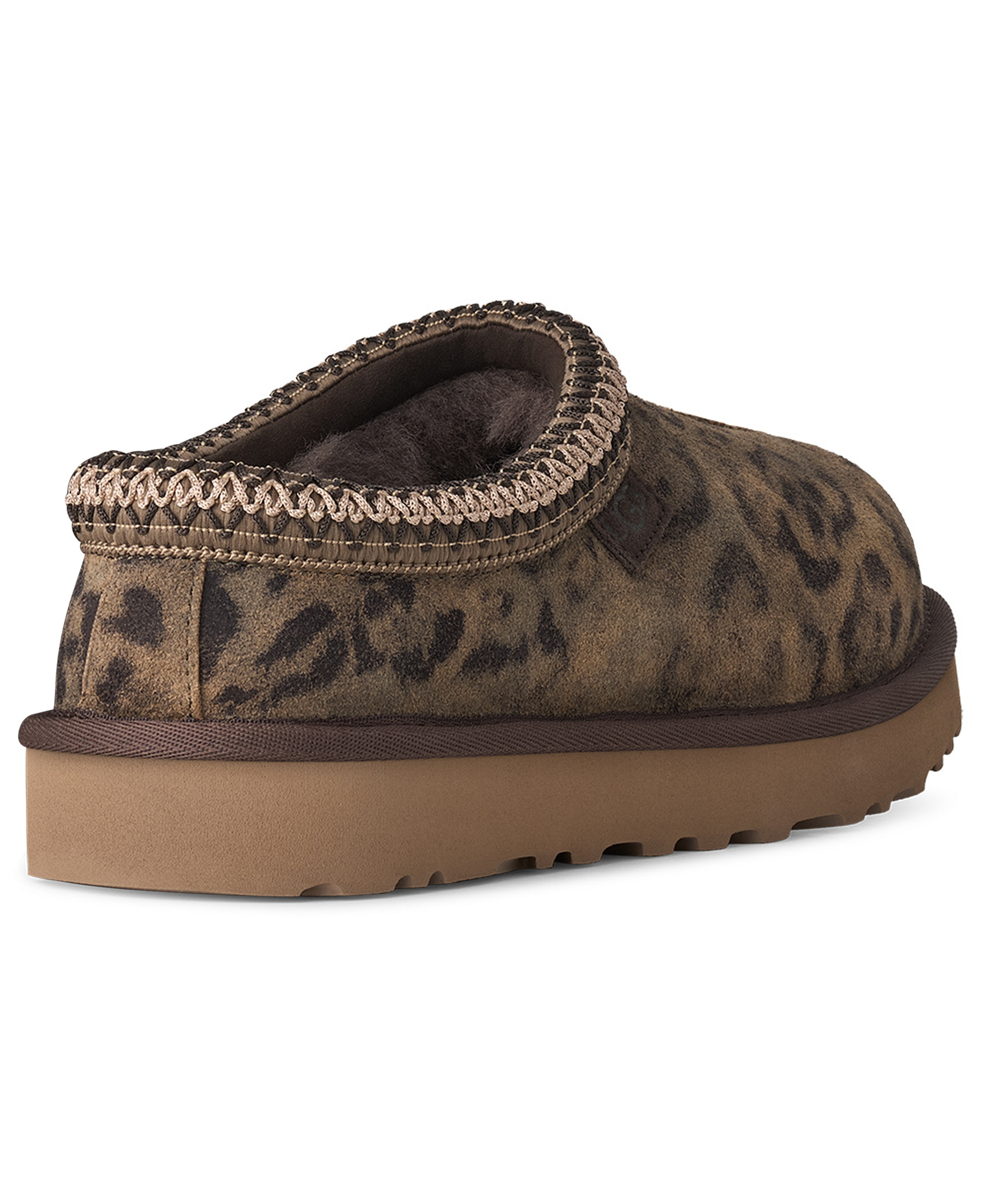 UGG Women's Suede Tasman Spotted Slip-On Slippers - Chestnut