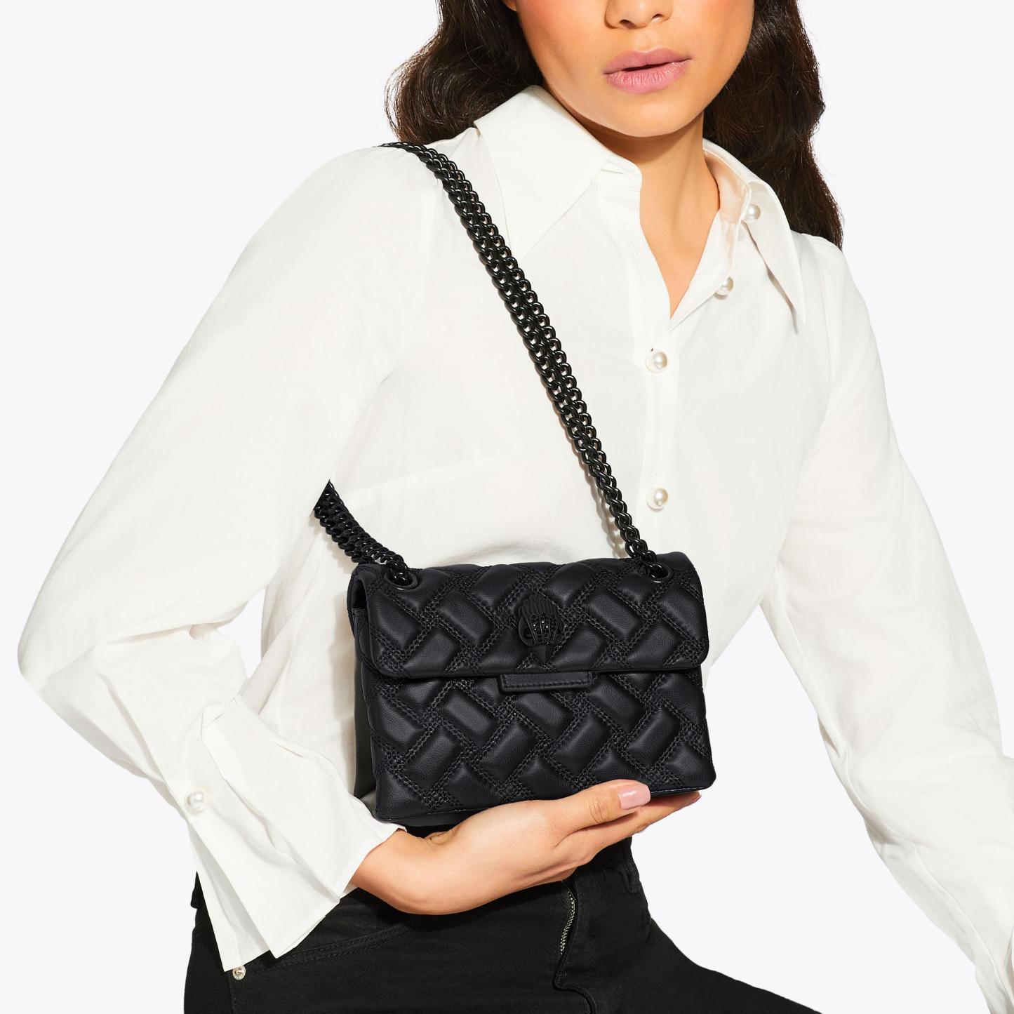 Kurt Geiger London Mini Kensington Drench Bag - Black - view 2
