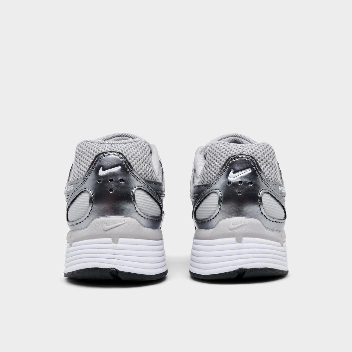 Women's Nike P-6000 Casual Shoes - Grey Fog/Metallic Cool Grey/Cool Grey/White