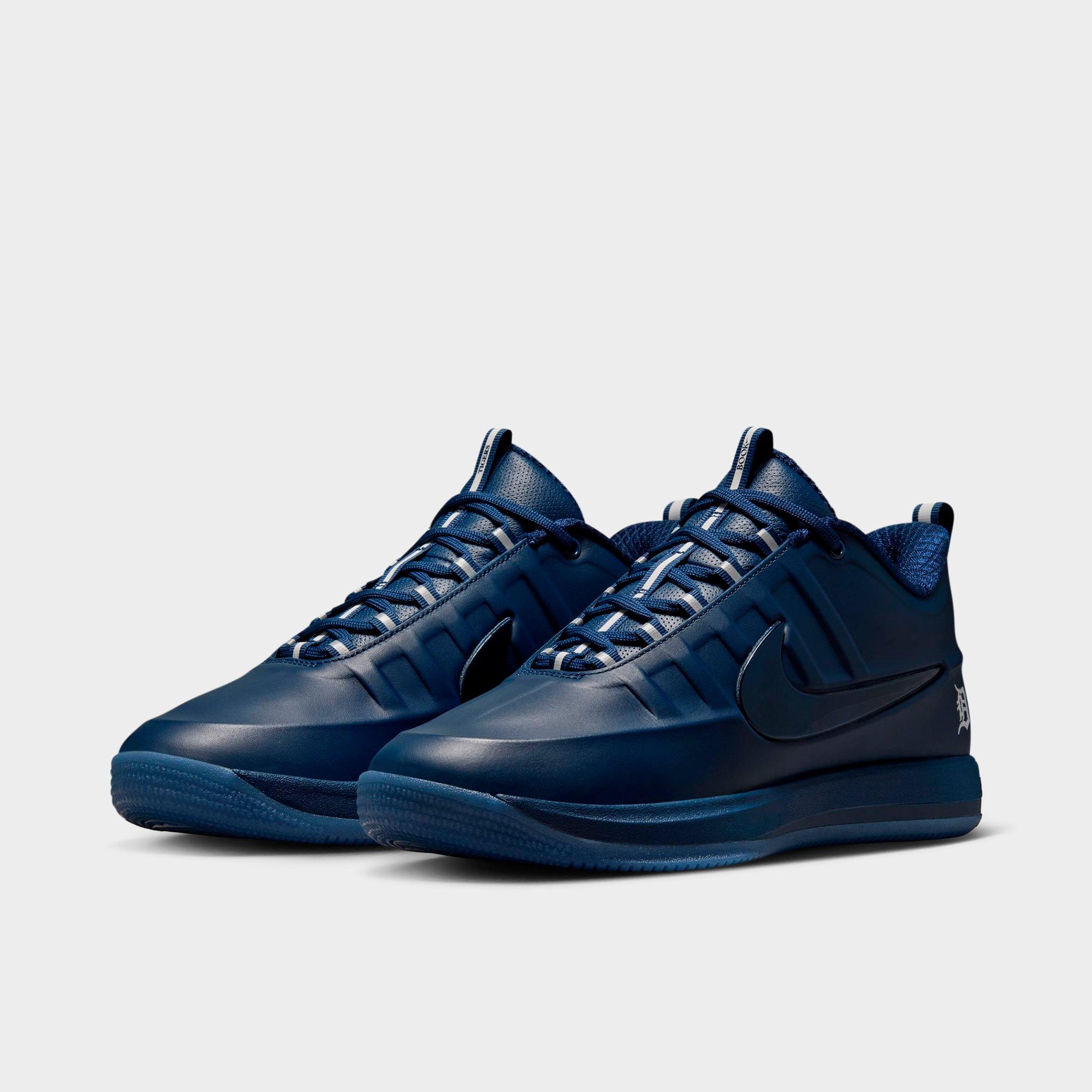 Men's Nithtke Book 2 Basketball Shoes - Midnight Navy/Midnight Navy/White - Both shoes facing left