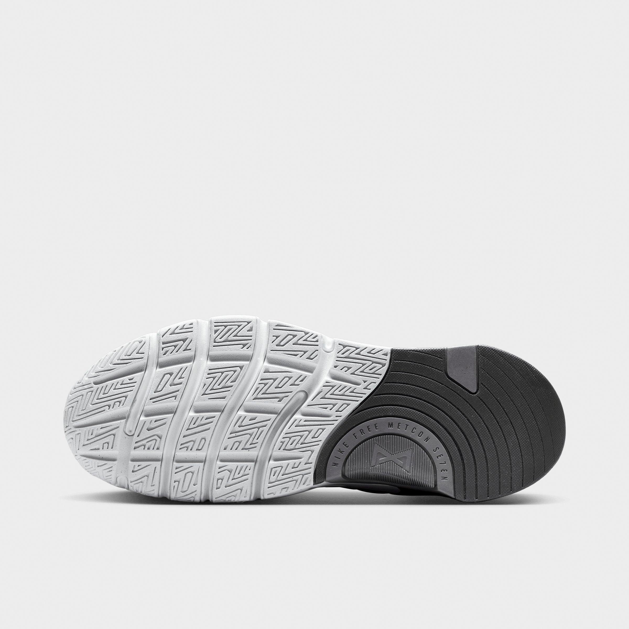 Men's Nithtke Free Metcon 7 Training Shoes - Pencil Point/Medium Ash/White - Bottom view