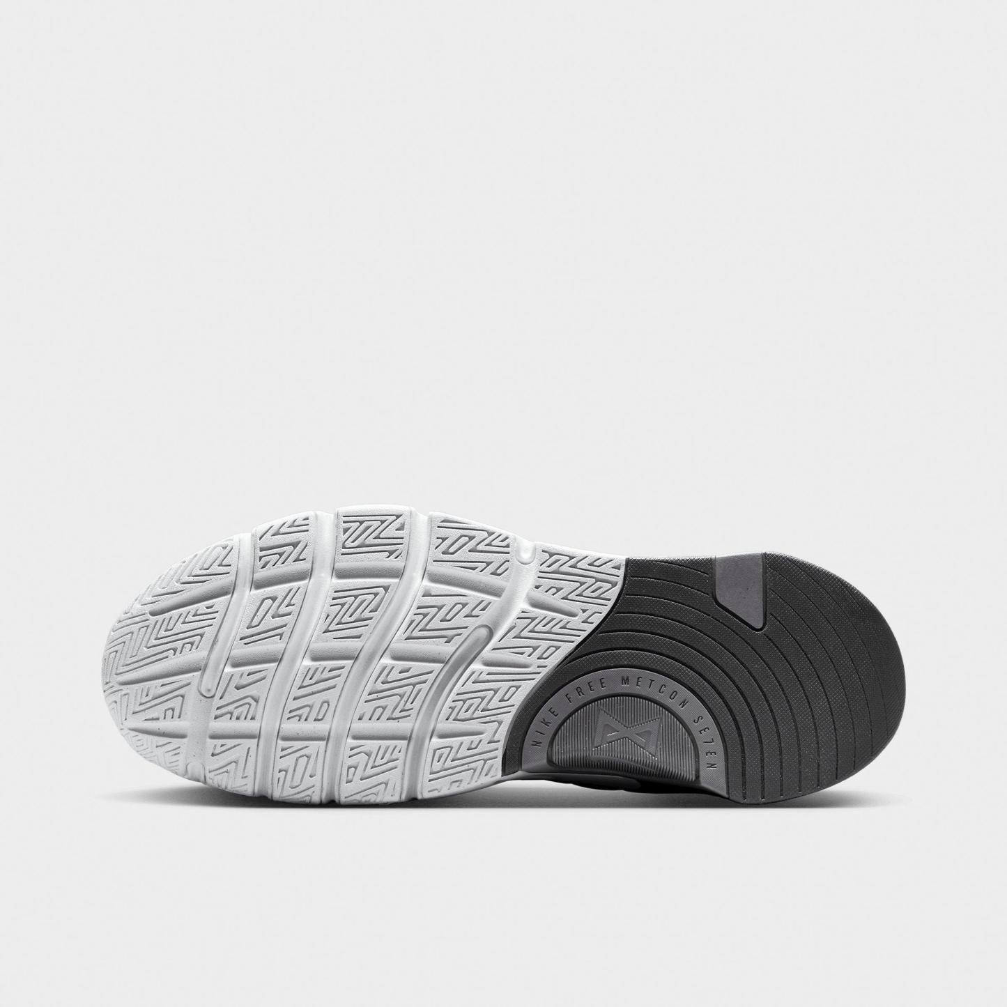 Men's Nithtke Free Metcon 7 Training Shoes - Pencil Point/Medium Ash/White - Bottom view
