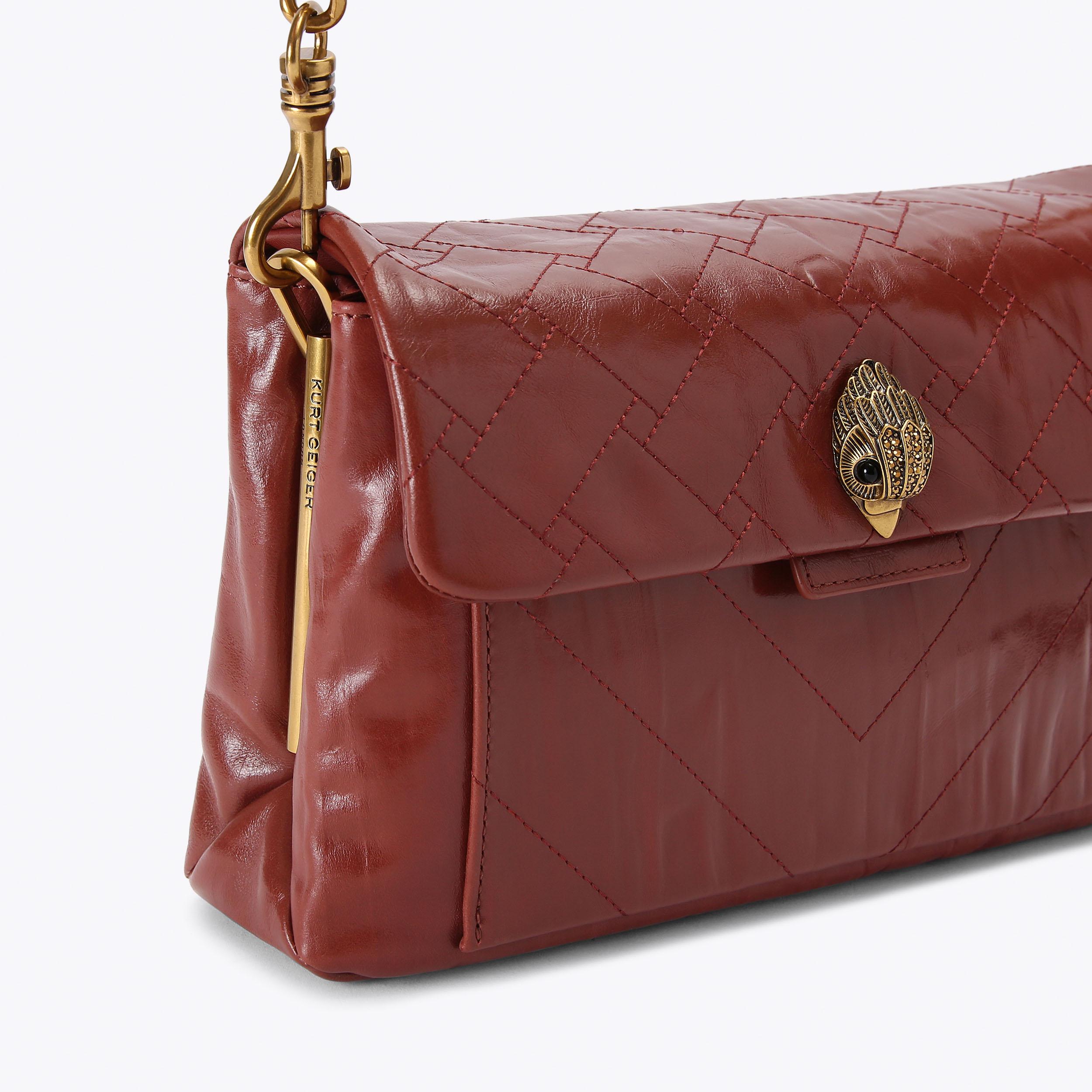 Kurt Geiger London Celia Shoulder Bag - Red - view 6