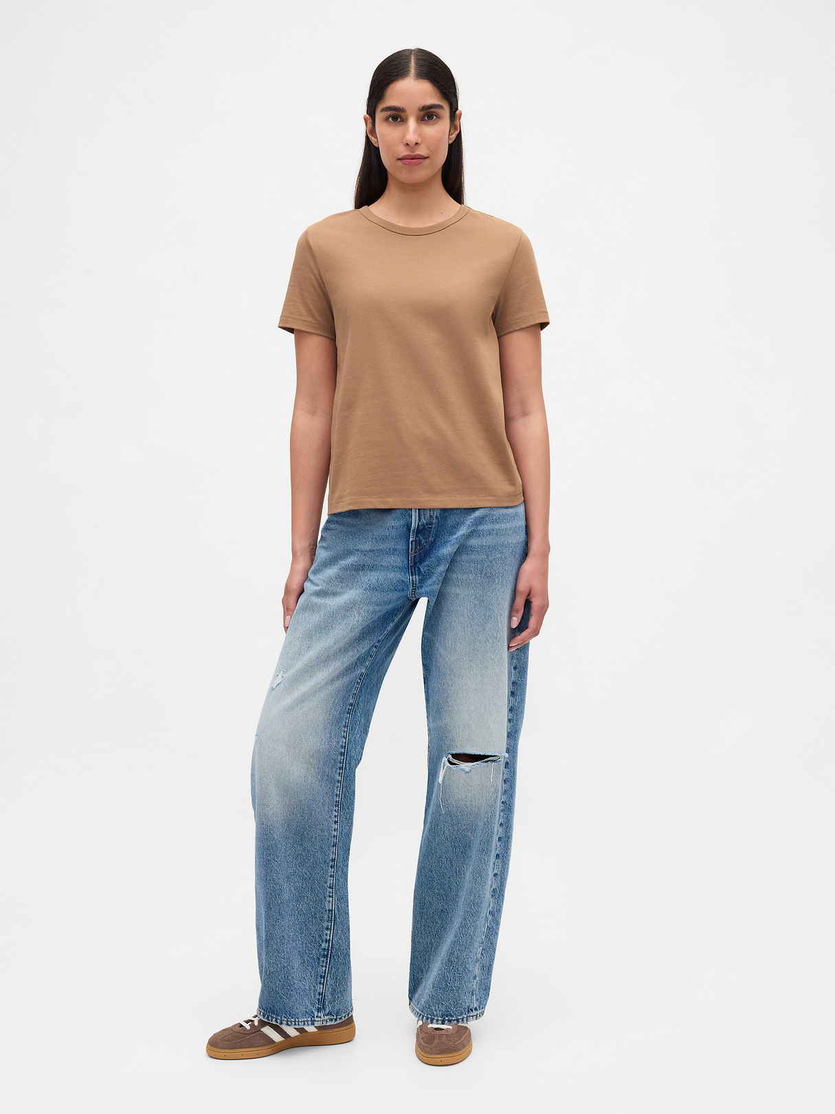 Organic Cotton VintageSoft T-Shirt - Kola nut brown