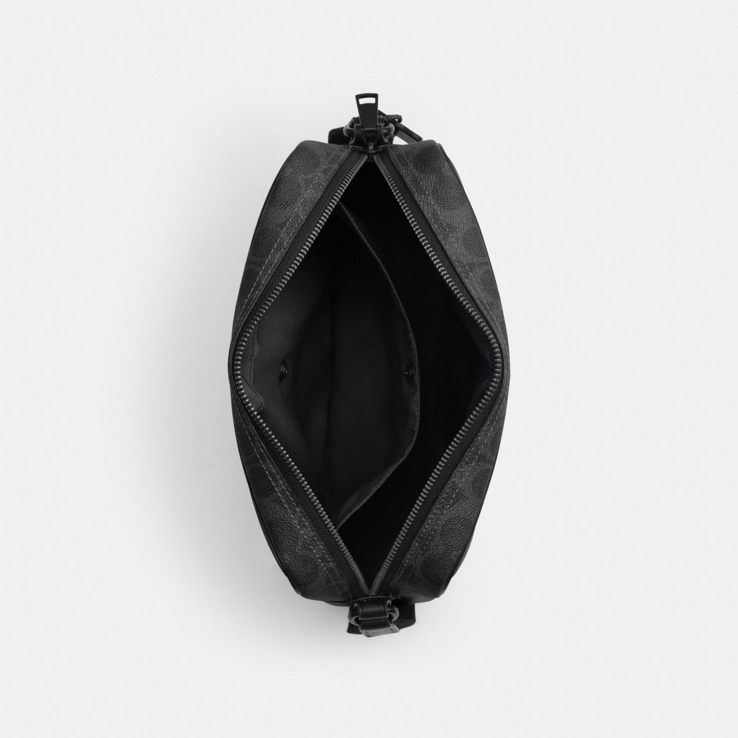 Colton Crossbody Bag 25 In Signature Canvas - Matte Black/Black Signature - view 3