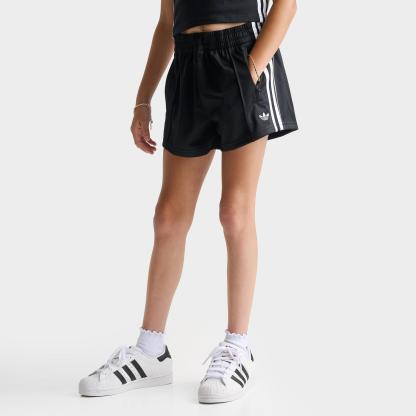 Girls' Big Kids' adidas Originals Short Firebird Shorts - Black - view 1