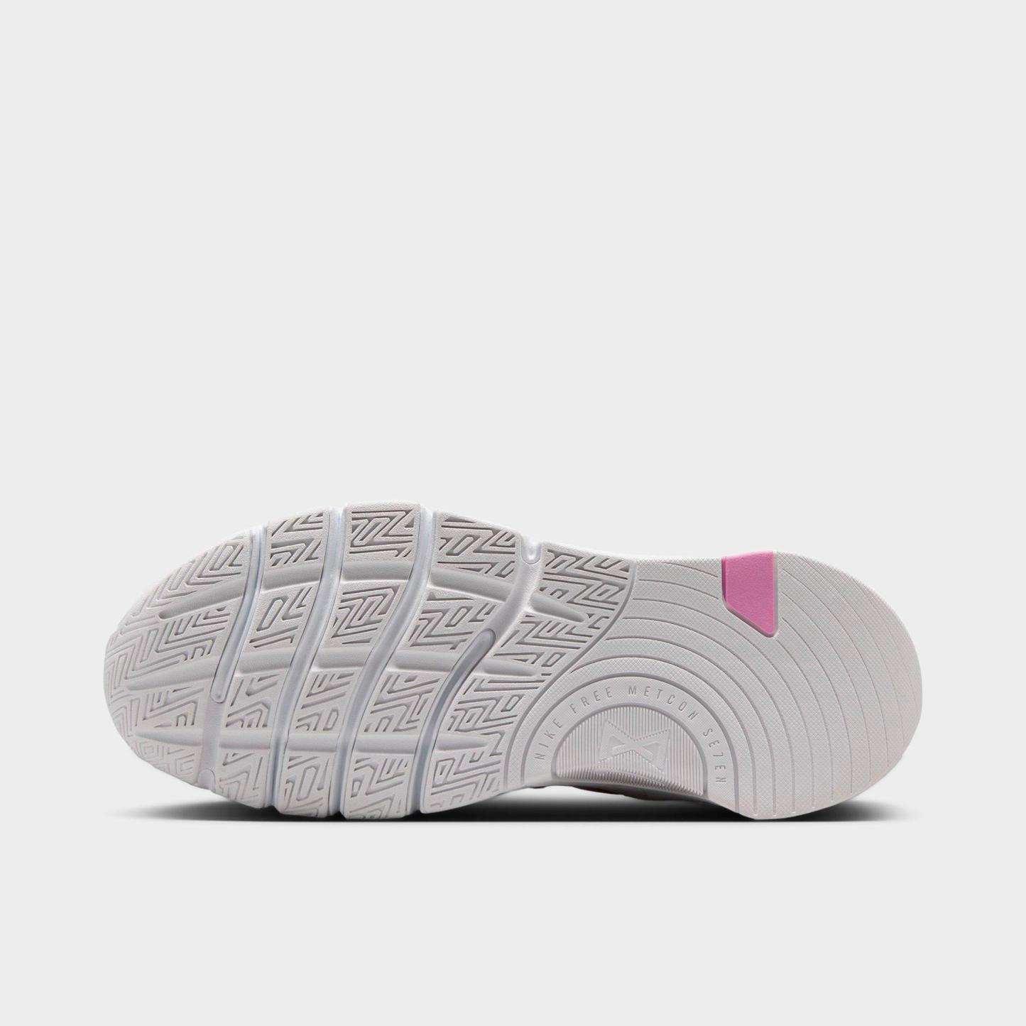Women’s Nithtke Free Metcon 7 Training Shoes - Part 1 - Pink Foam/Light Magenta/White/White - Bottom view