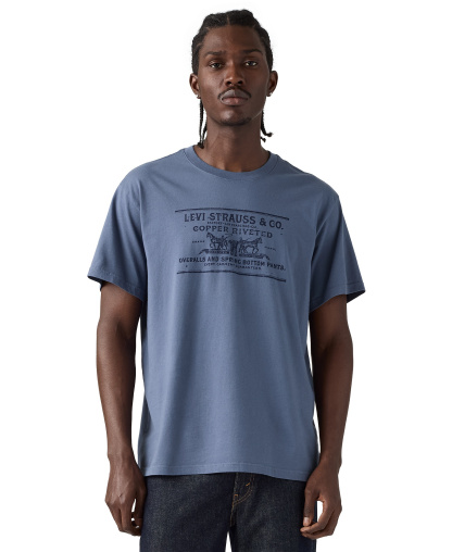 Levi's Men's Signature Graphic T-Shirt - Indigo
