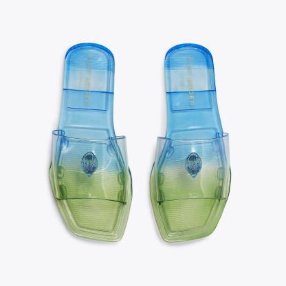 Kurt Geiger London Maddison Slide Sandal - Blue - view 3