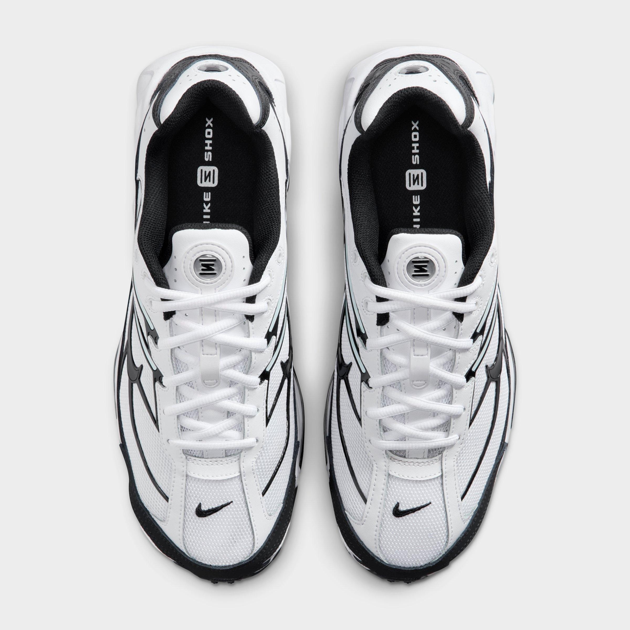 Men's Nithtke Shox Ride 2 Casual Shoes - White/White/Black/Black - Top view