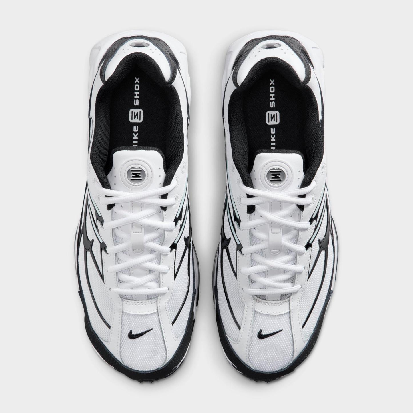 Men's Nithtke Shox Ride 2 Casual Shoes - White/White/Black/Black - Top view