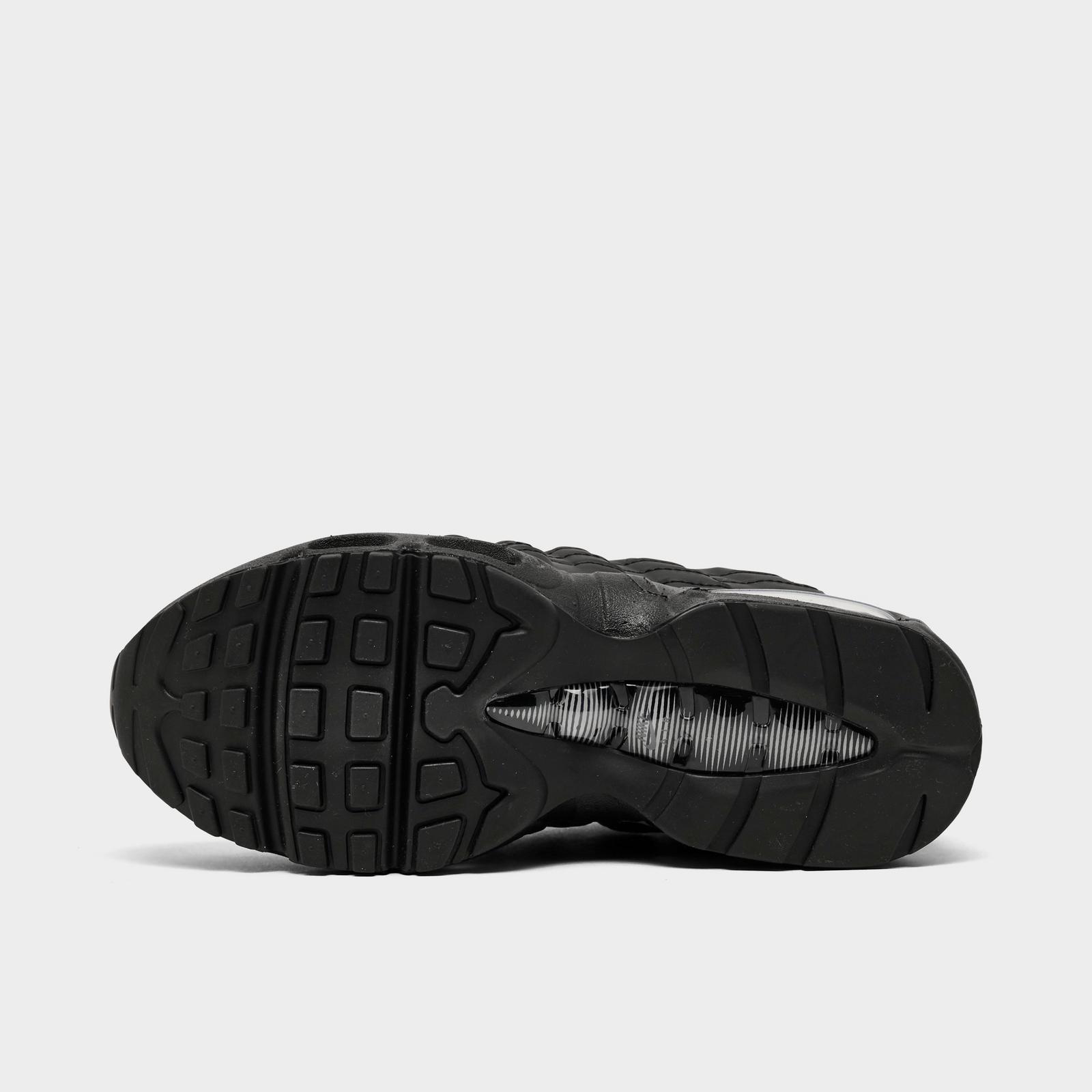 Big Kids' Nike Air Max 95 Casual Shoes - Black/Black/Black