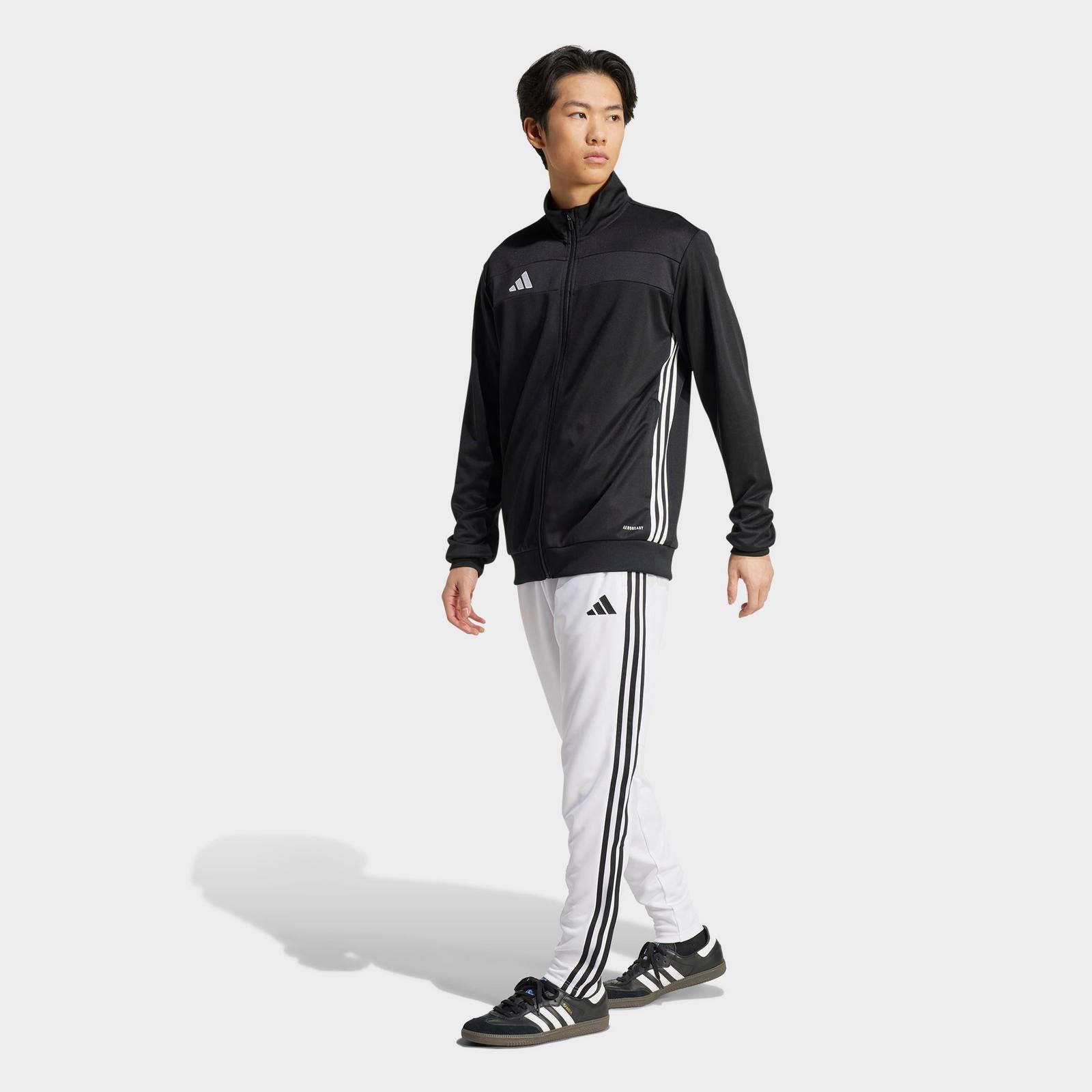 Men's adidas Tiro 25 Essentials Training Pants - White/Black - view 2
