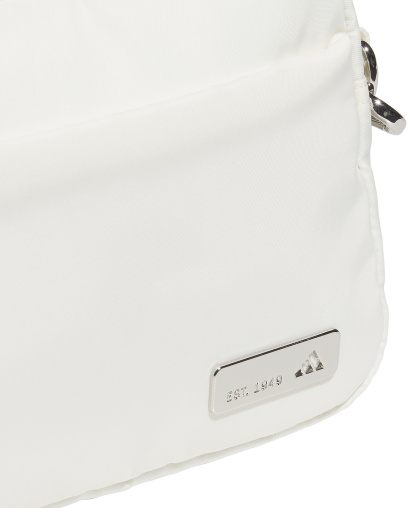 adidas Women's Luxe Crossbody Bag - Off White/silver Metallic
