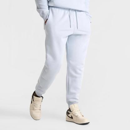 Men's Jordan Swoosh Brooklyn Fleece Jogger Pants - Aura/Pale Ivory - view 3