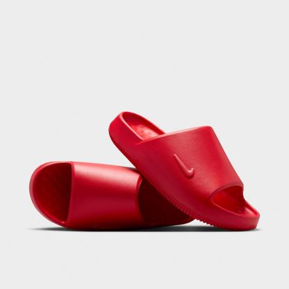 Men's Nithtke Calm 2.0 Slide Sandals - University Red/University Red - Both shoes facing left