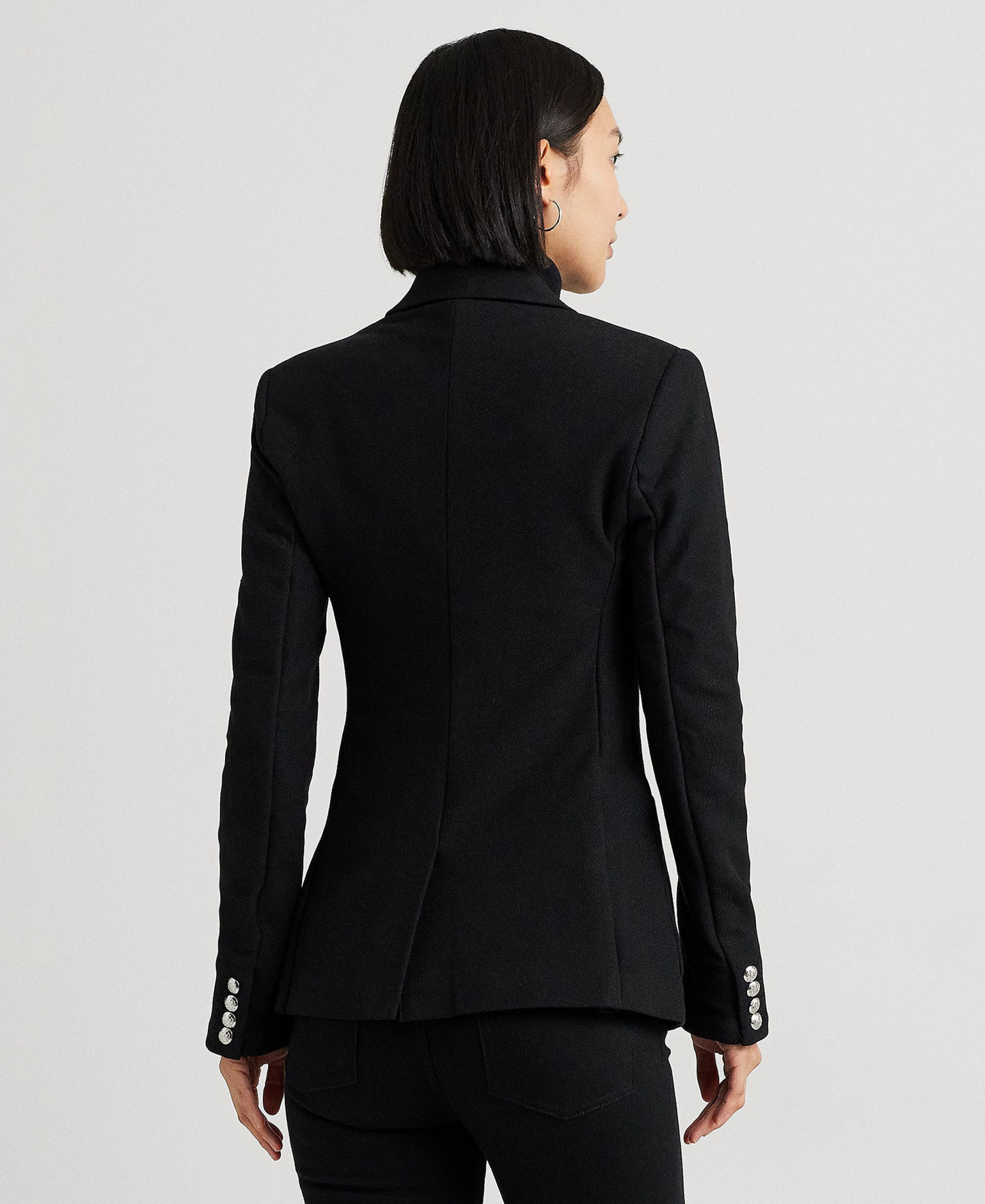 Lauren Ralph Lauren Bullion Jacquard Blazer - Polo Black