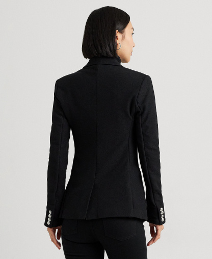 Lauren Ralph Lauren Bullion Jacquard Blazer - Polo Black