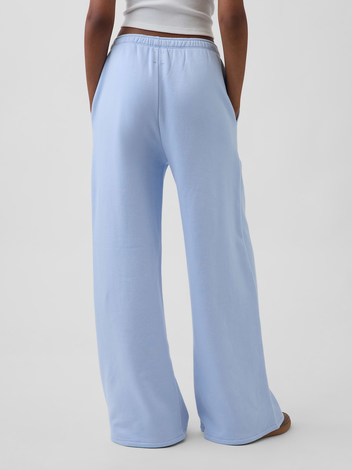 VintageSoft Baggy Sweatpants - Cerulean blue
