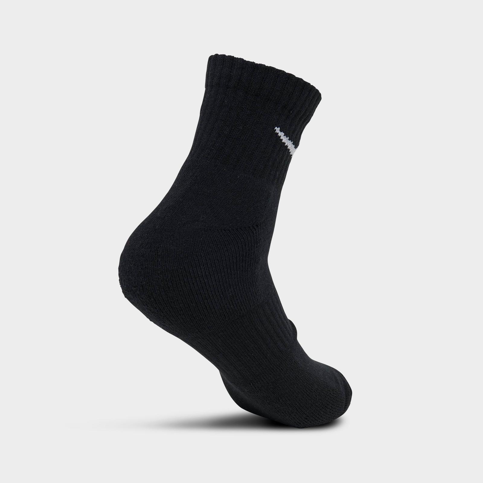 Nike Everyday Cushioned Training Ankle Socks (3-Pack) - Black/White