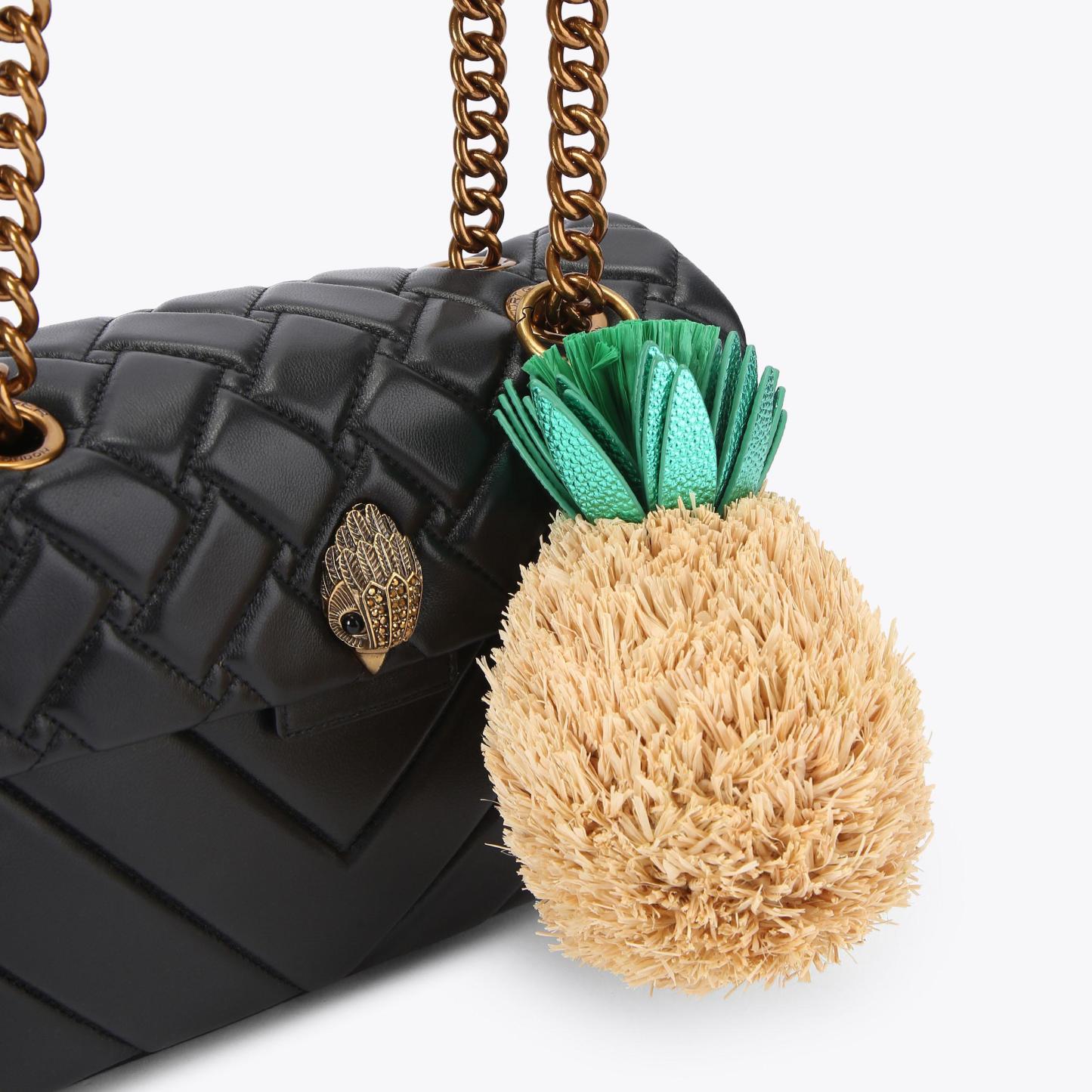 Kurt Geiger London Pineapple Charm - Yellow - view 3