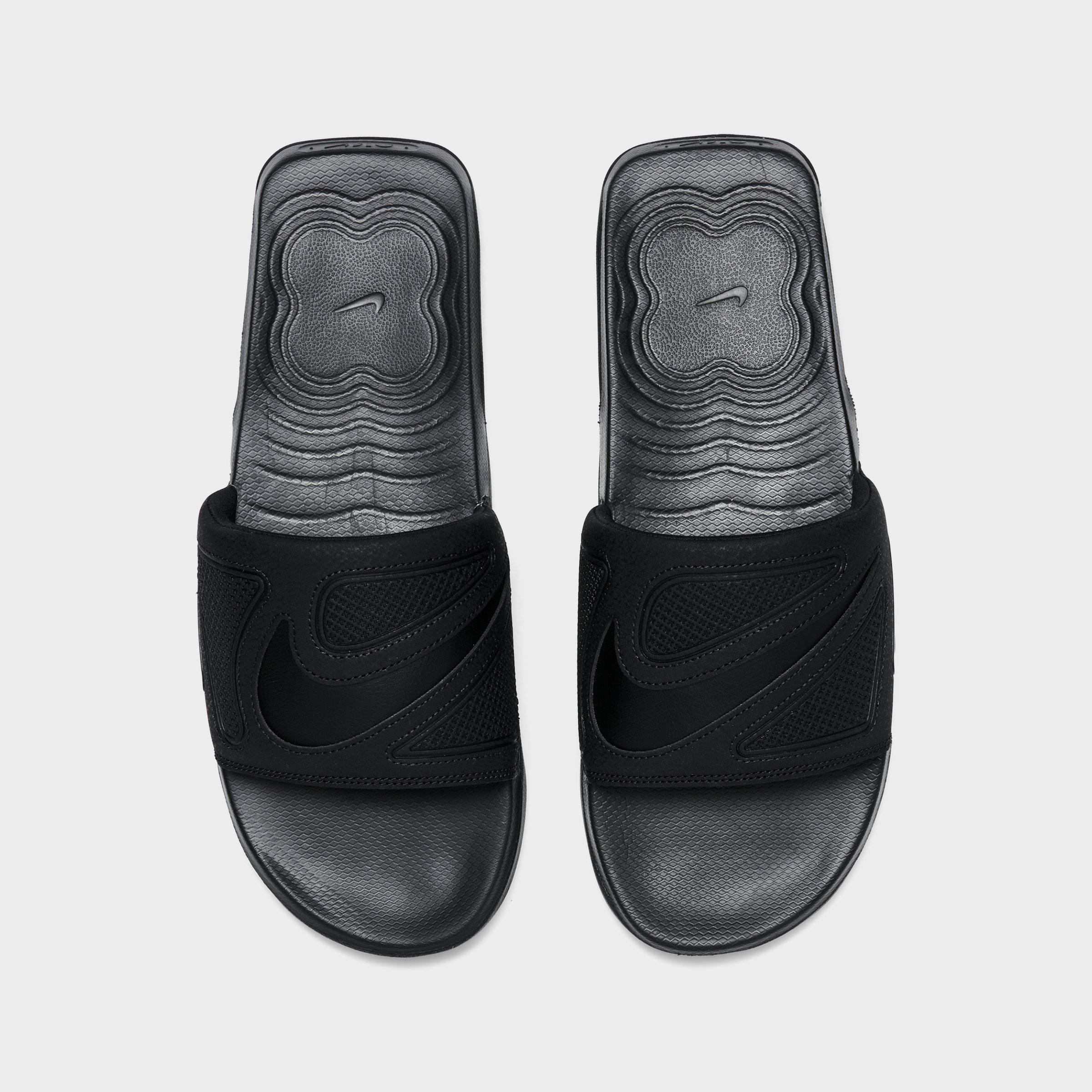Men's Nithtke Air Max Cirro Slide Sandals - Black/Black/Black - Top view