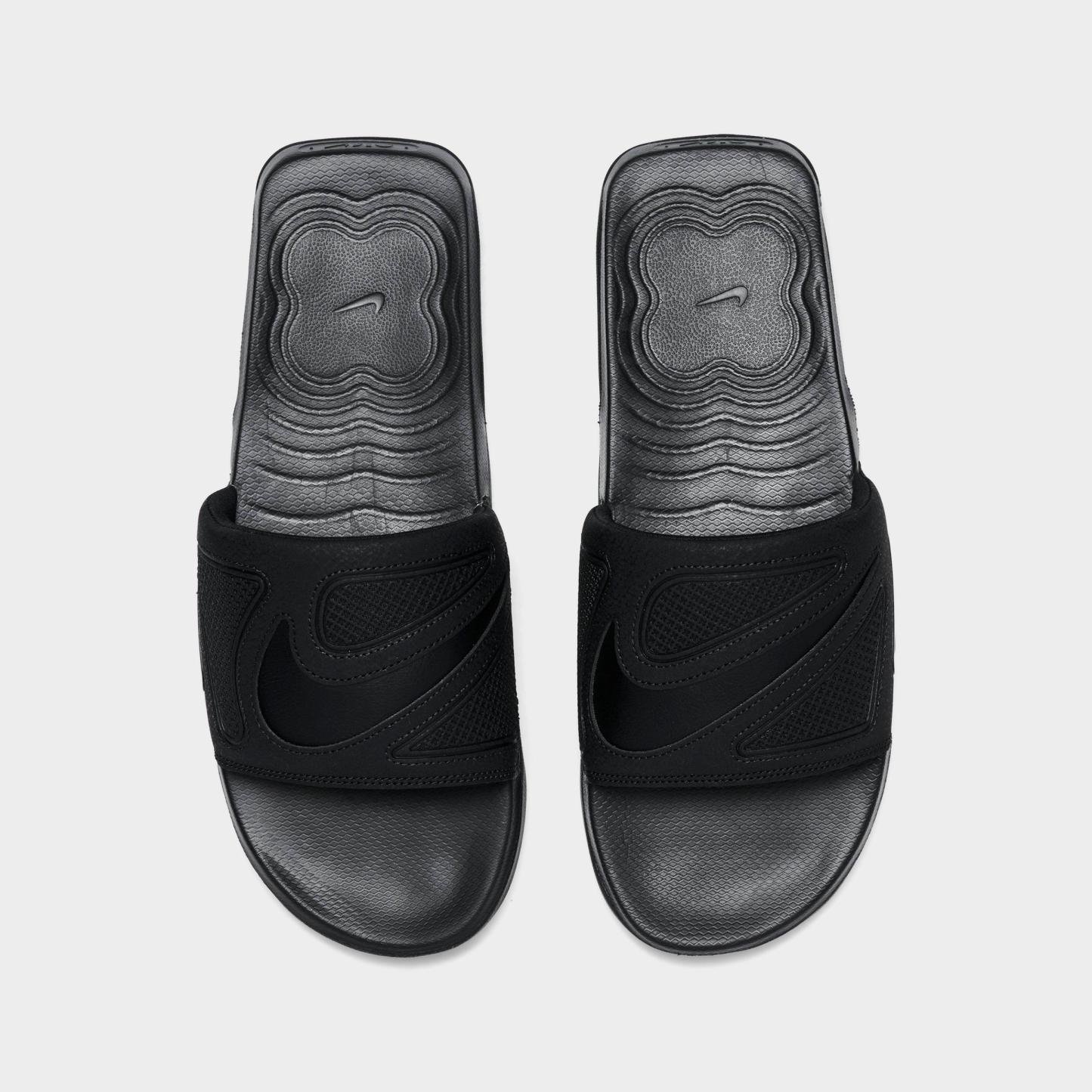 Men's Nithtke Air Max Cirro Slide Sandals - Black/Black/Black - Top view