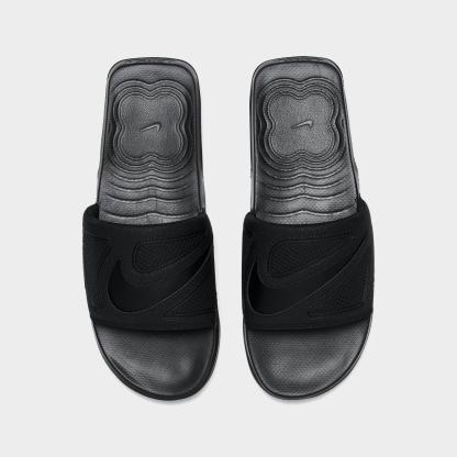 Men's Nithtke Air Max Cirro Slide Sandals - Black/Black/Black - Top view
