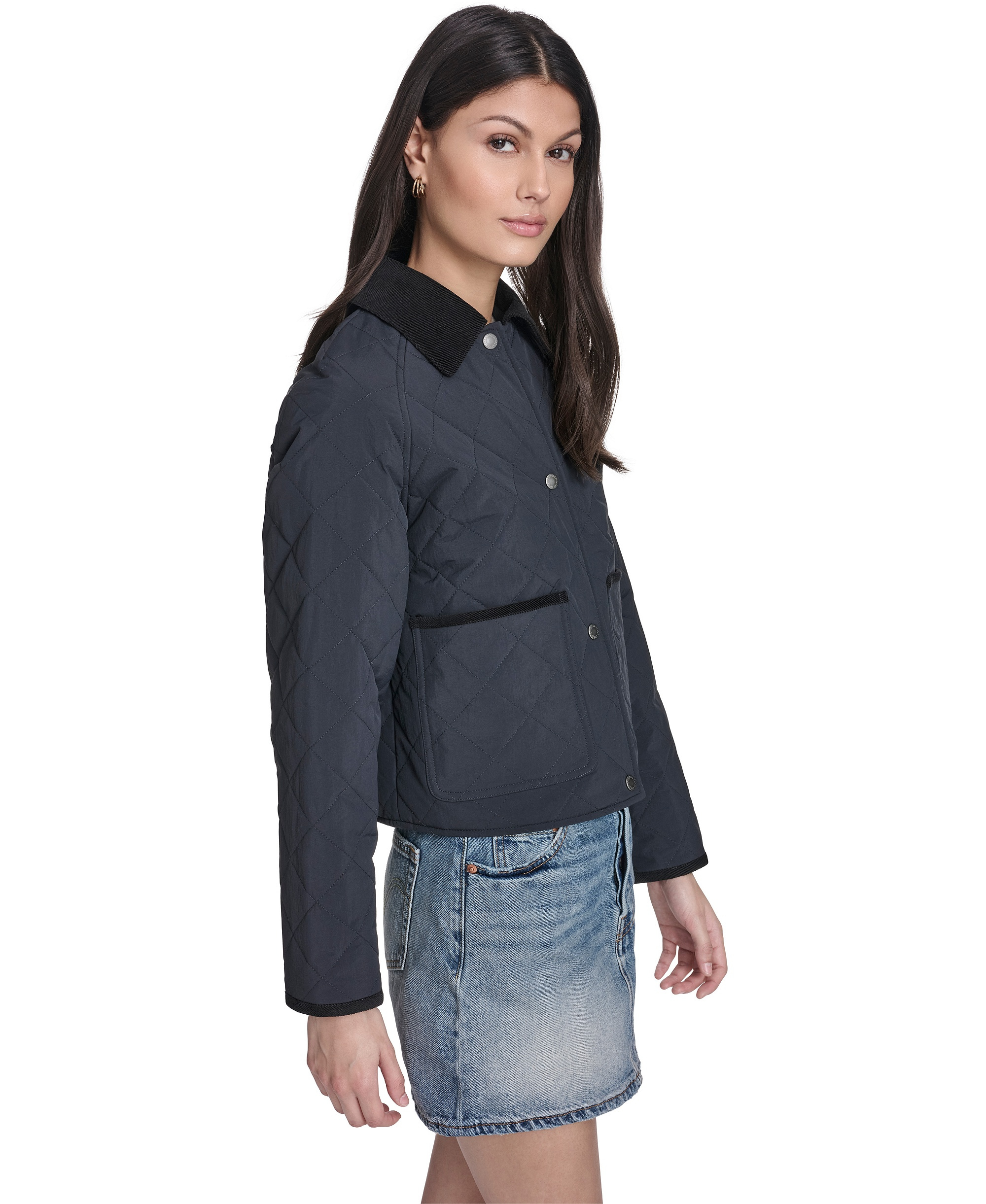 Levi's Women's Diamond Quilted Jacket - Black