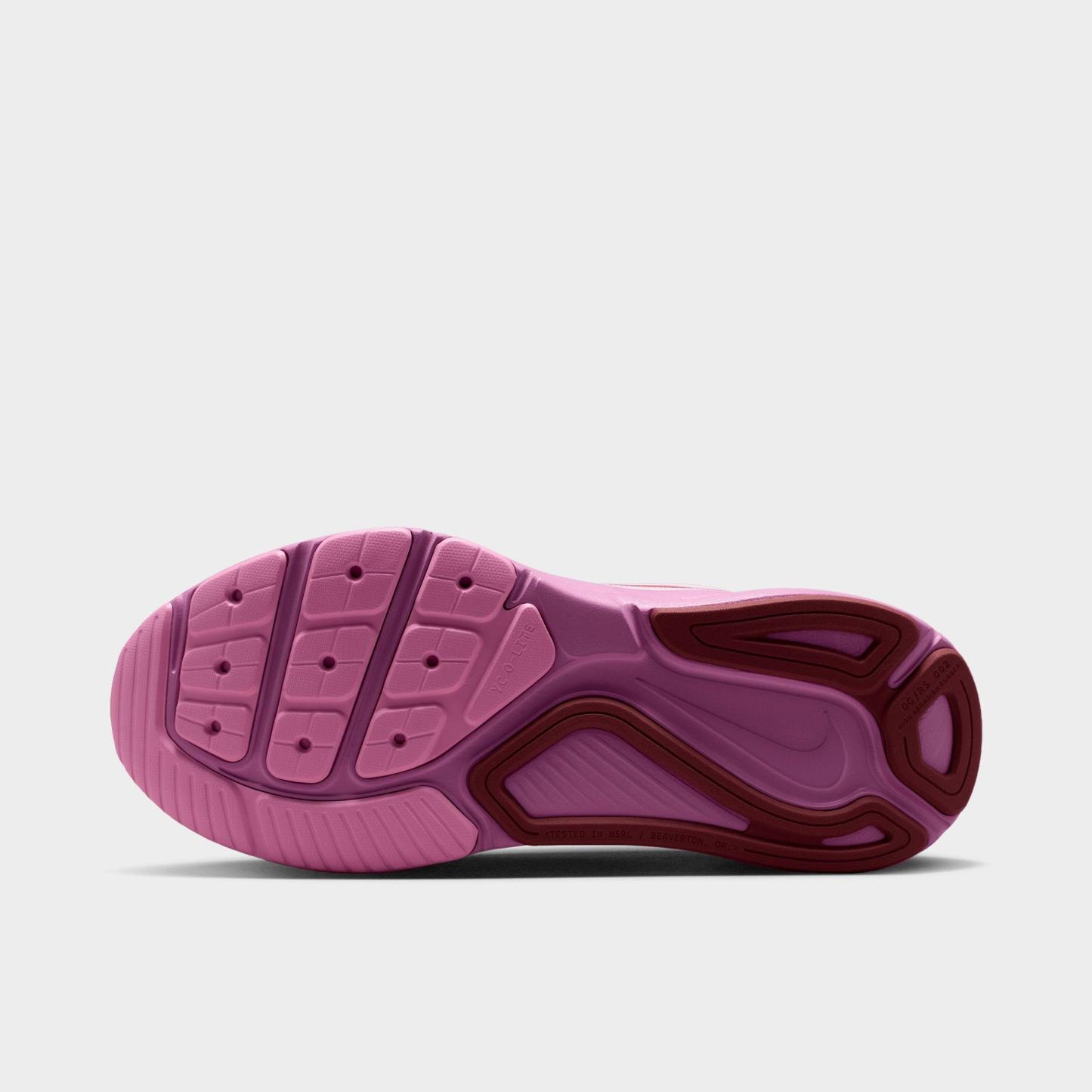 Women's Nithtke Structure 26 Running Shoes - Bleached Lilac/Pink Rise/Light Magenta/Pink Smoke - Bottom view