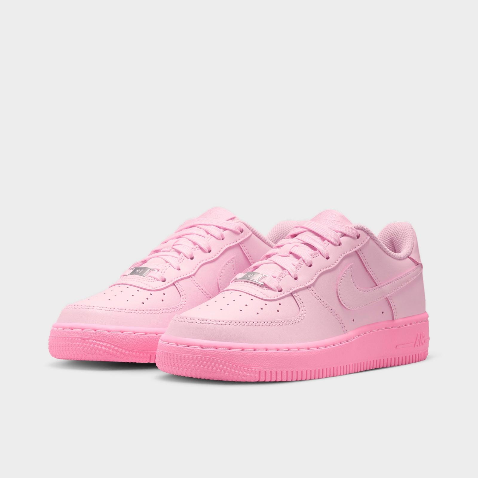 Big Kids' Nike Air Force 1 Low Casual Shoes - Pink Foam/Pink Rise/Pink Foam