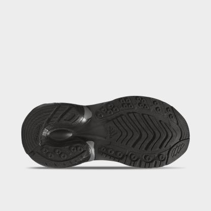 Little Kids' adidas Adistar XLG 2.0 Stretch Lace Casual Shoes - Core Black/Core Black - Bottom view