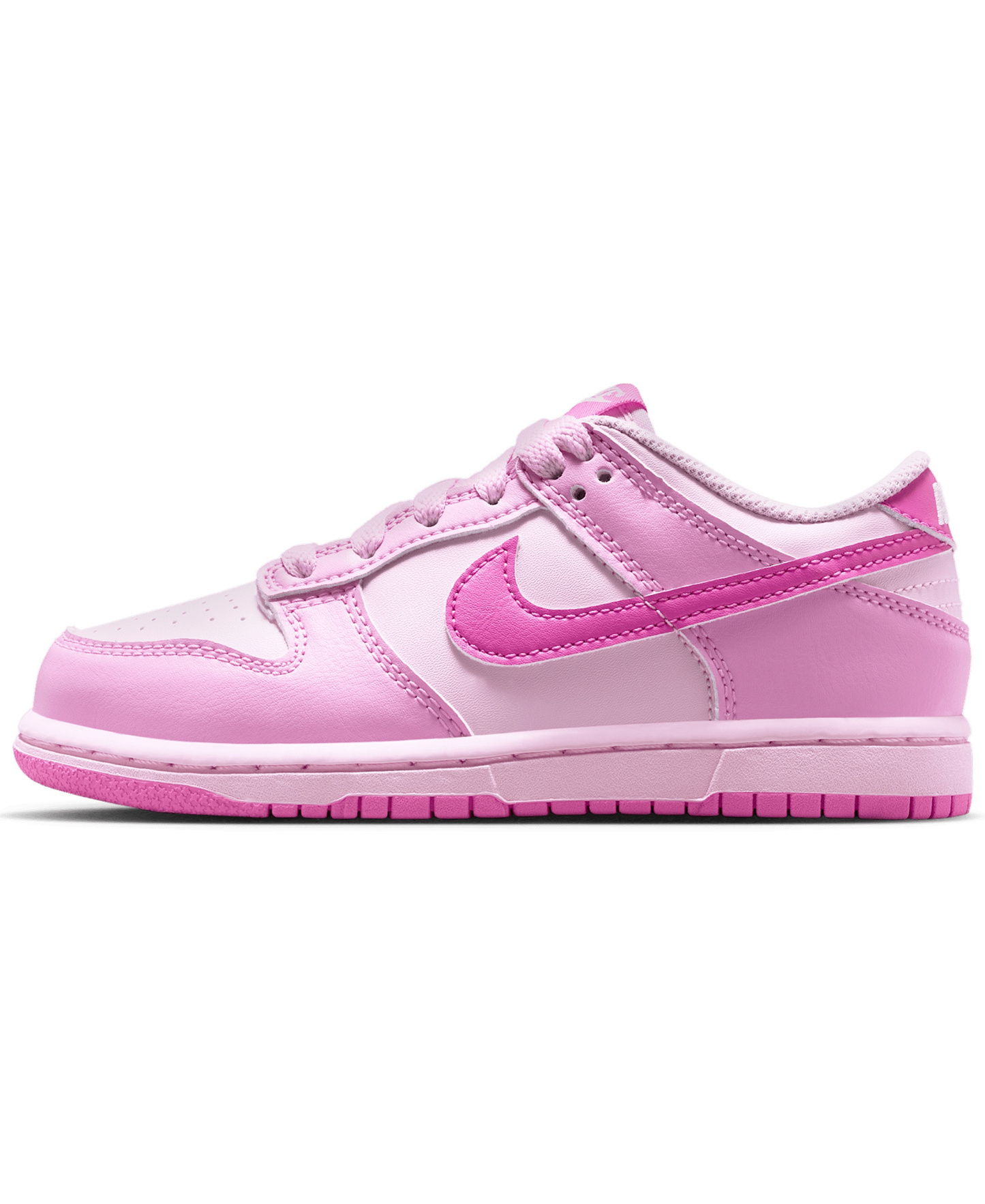 Nike Little Kids Dunk Low Casual Sneakers from Finish Line - Pink, White