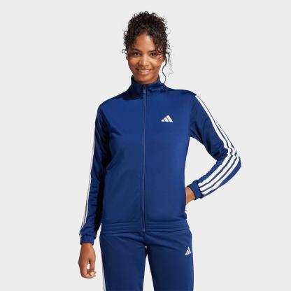 Women's adidas Sportswear DAYREADY Track Top - Dark Blue/White - view 1