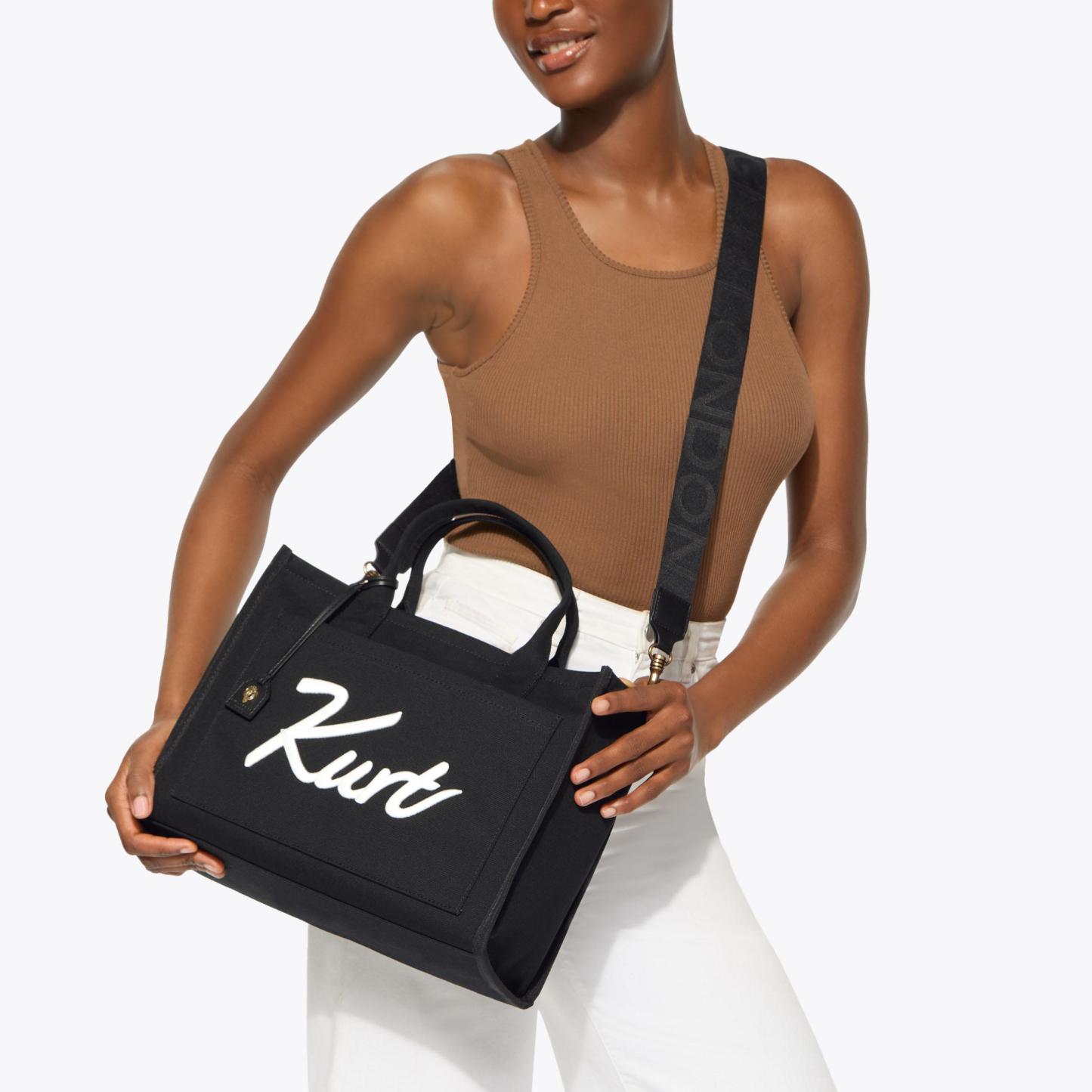 Kurt Geiger London Kurt Tote Bag - Black - view 2